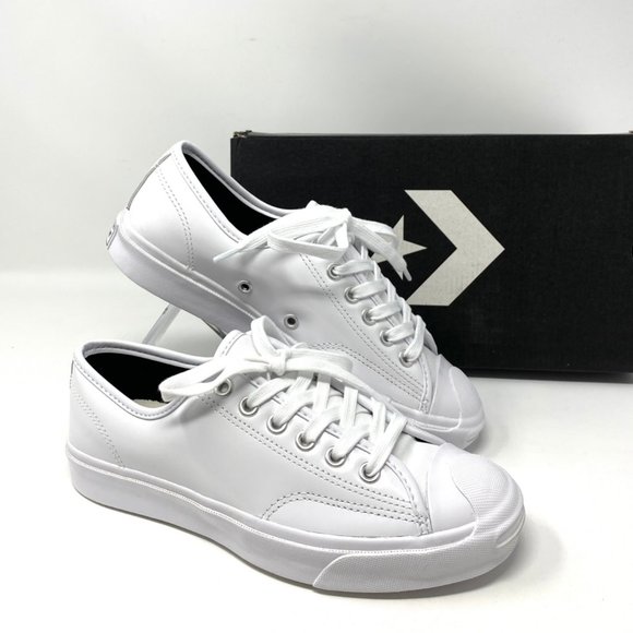 Converse JP White Leather Low Top Sneakers Casual Shoes Men's Size 11 168135C - Picture 9 of 11